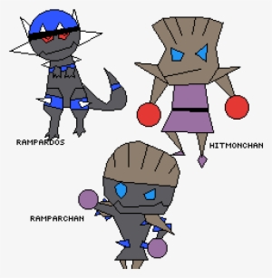 Rampardos Hitmonchan - Pokémon
