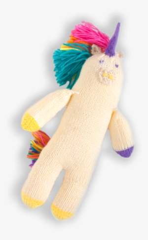 The Cuddliest Knitted Toy Unicorn - Stuffed Toy