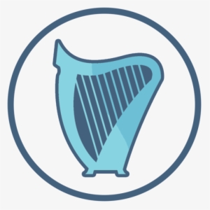 The Harp Celtic Symbol - Graphic Design