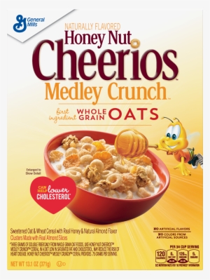Cheerios Breakfast Cereal, Honey Nut Cheerios Medley - Honey Nut Cheerios Medley Crunch