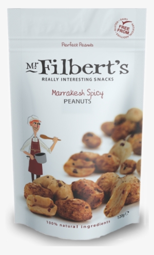 filbert's marrakesh spicy peanuts 120g - mr filberts marrakesh spicy peanuts 120g