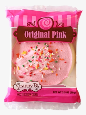 Granny B's Pink Sugar Cookie- - Pink Granny B Cookies