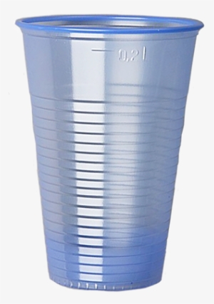 Blue Water Cup - Plastic