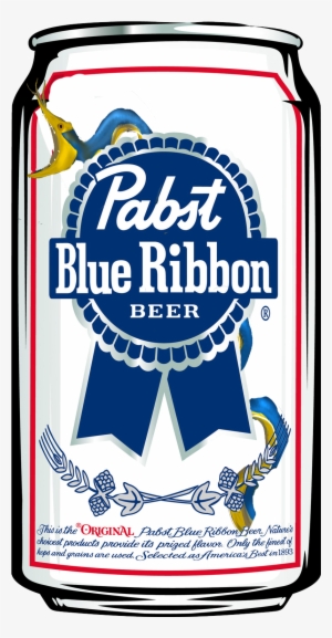 Pabst Blue Ribbon Beer Eel - Pabst Blue Ribbon No Background