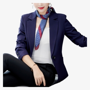 Women Business Suit Jacket Blazer Casual Slim Ol - Suit