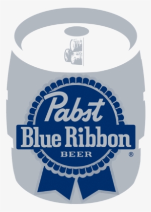 Pabst Blue Ribbon 1/2bbl - Pabst Blue Ribbon Beer Logo