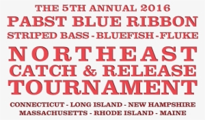 5th Annual Pbr Fishing Tournament Entirely Catch &