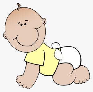 Cutest Baby Contest - Baby Crawling Clip Art