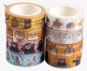 Powerangel Cute Cats Bears Kumamon Anime Printed Japanese - くま モン