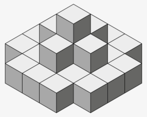 Soma Cube Symmetry Regular Polytope Black And White - Soma Cube