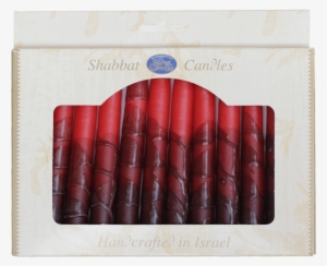 Box Of 12 Candles For Shabbat Hand-made In Tzfat, Israel - Shabbat Candles
