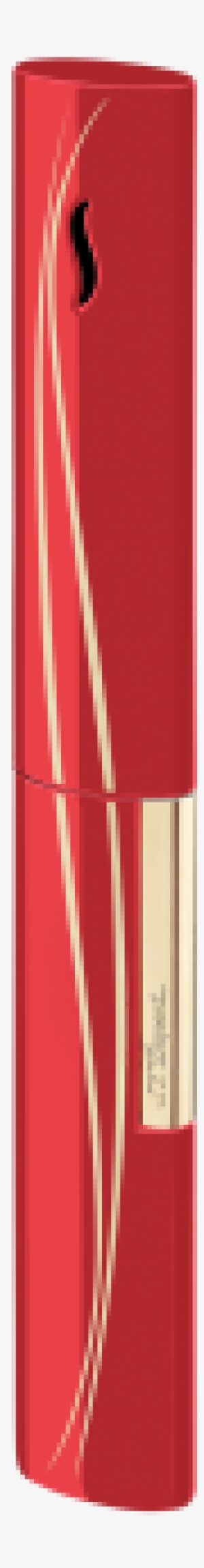 Candle Lighter The Wand Red Waves-gold - S.t. Dupont The Wand Candle Lighter