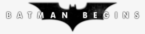 Batman Logo Batman Begins - Batman Begins Logo Png
