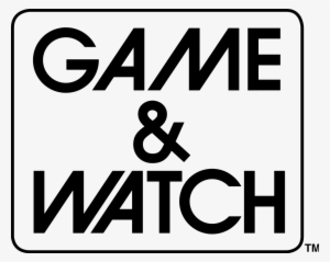 Game And Watch Logo - Game & Watch Logo