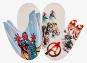 Vision Mix N Match Zlipperz Set - Marvel Avengers Beverage Napkins, 16ct