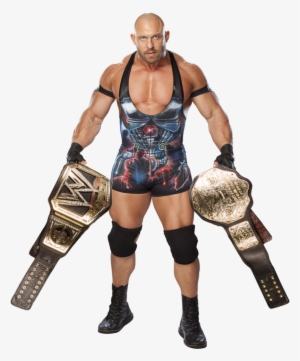 Ryback Wwe World Heavyweight Champion By The Rocker - Ryback With Wwe Championship