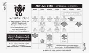 Fall 2018 Png - The Yoga Space Northwest