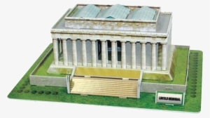 42pcs Lincoln Memorial 3d Puzzle - 3d Lincoln Memorial Washington Dc Puzzle Model Kit