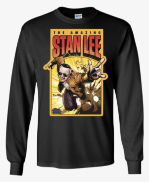 The Amazing Stan Lee Long Sleeve Shirt - Paegan Terrorism Tactics Shirts