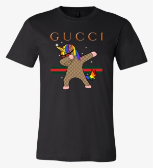 Dabbing Unicorn Gucci T-shirt - T-shirt