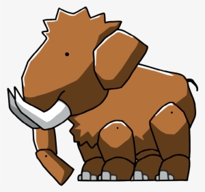 Woolly Mammoth Clipart Ice Age - Scribblenauts Woolly Mammoth