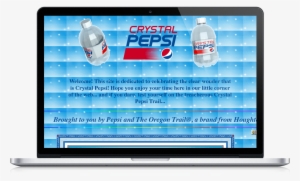 It's Goal Is To Make The User Familiar With The Brand - Crystal Pepsi