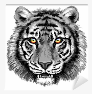 Tiger Eyes Png Download - Tiger