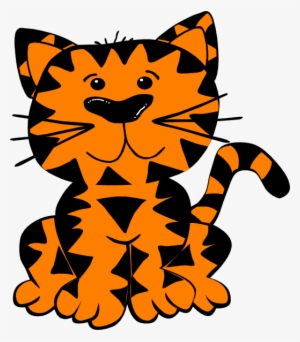 Tiger Eyes Clip Art Free - Orange Tiger Clipart