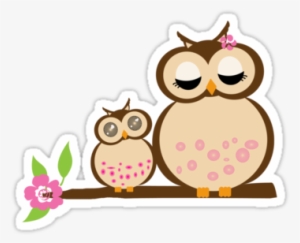 Clip Arts Related To - Owl And Baby Clipart