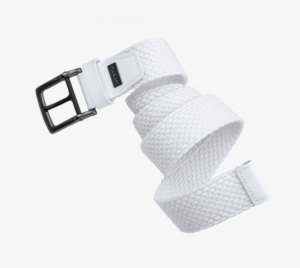 Nike Golf Stretch Woven Belt, Male, White, One Size