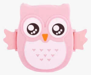 Petite Bello Lunch Box Pink Owl Lunch Box - Lunchbox