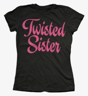 Twisted Sister Twisted Script - Ladies Girls Jr Xl