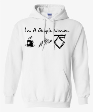 I'm A Simple Woman Coffee Pizza And Twisted Sister - Jake Paul Frappuccino Merch