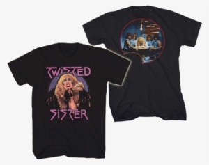 t-shirt: twisted sister - glam