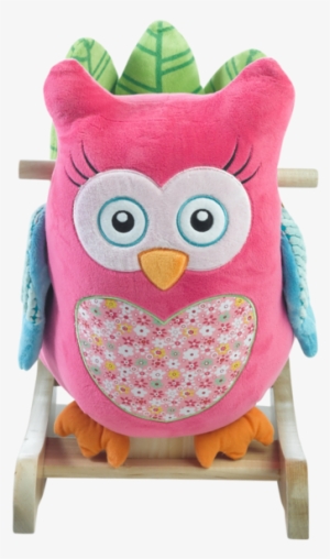 Rockabye Owlivia Pink Owl Rocker, One Size