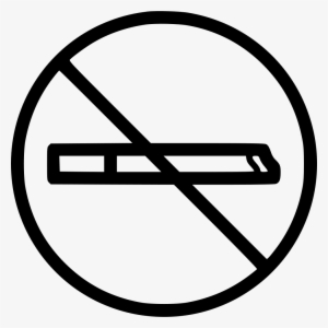 No Smoking Sign - Soy Free Icon
