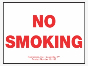 Polyethylene Plastic No Smoking Sign - Long Does A Weed High Last