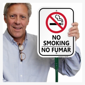 No Smoking / No Fumar Sign - Smoking Signs