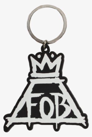 Fall Out Boy Logo Design On A Keychain - Panic At The Disco Symbols