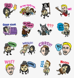 Fall Out Boy Stickers Png