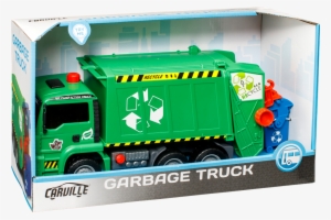 Carville Garbage Truck 30cm, , Large - Dickie Toys Air Pump Action Garbage Truck