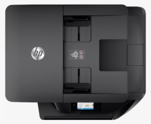 Center - Left - Rear - Right - Top View Closed - Hp Officejet Pro 6970 All In One Printer