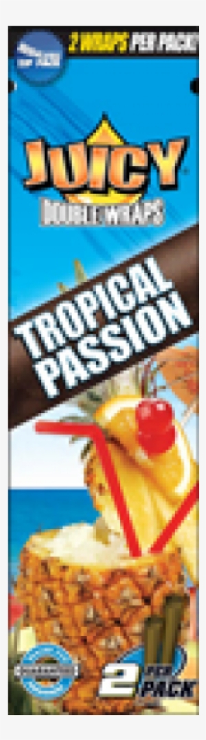 Juicy Jay Blunts Tropical Passion - Juicy Blunt Wraps