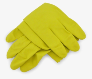 Yellow Rubber Gloves, Silverlined, Xl - Cleaning