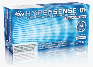 Hypersense X11 Latex Medical/exam Gloves - Sw Gloves Hypersense X11+ Latex Medical/exam Gloves