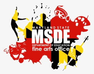 Msde Fine Arts Logo With White Border