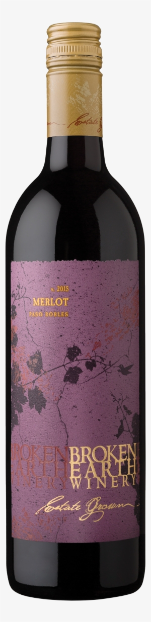 2015 broken earth merlot - broken earth winery