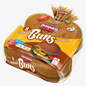 Dempster's® Original Whole Wheat Hamburger Buns - Dempster's Originals 100% Whole Wheat Sandwich Buns