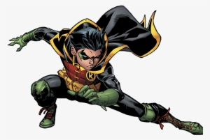 [ Damian Wayne As Robin In Super Sons - Cartoon