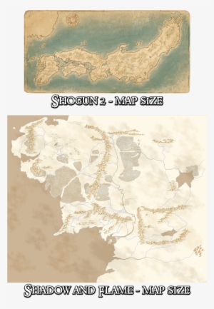 Campaign Map Size - Total War: Shogun 2